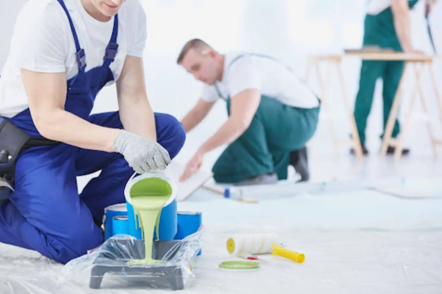 How Painting Companies Compete Without Racing to the Bottom on Price Painting Company Pricing factors include skilled crews, quality materials, floor protection, and careful preparation.