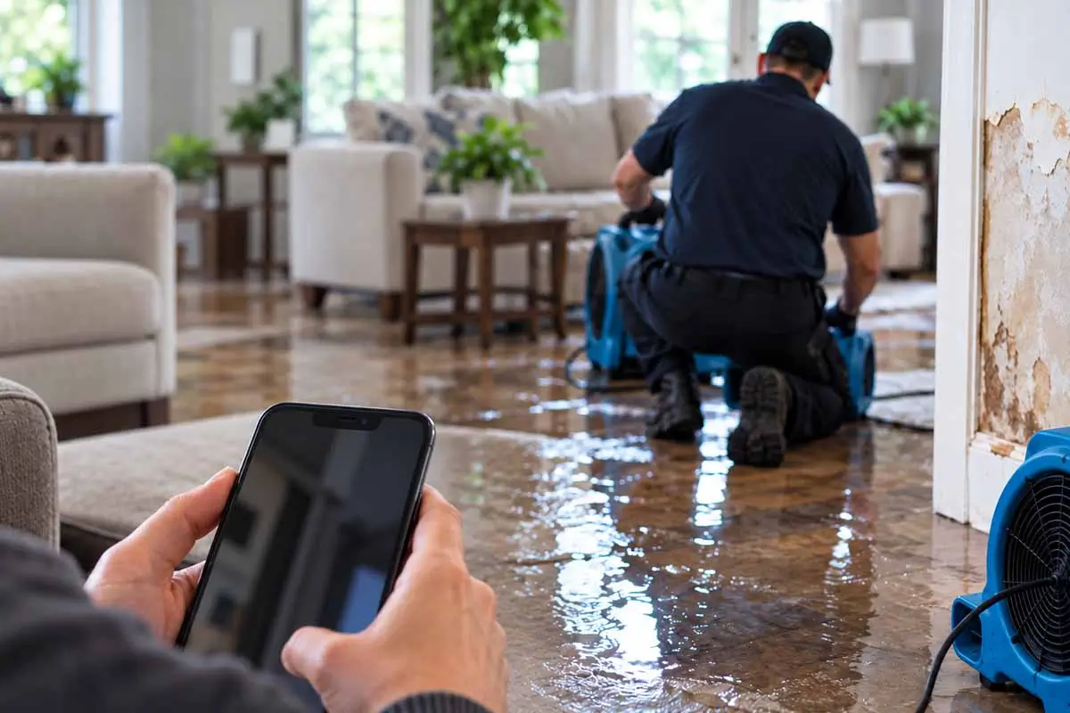 water damage and flood mitigation services